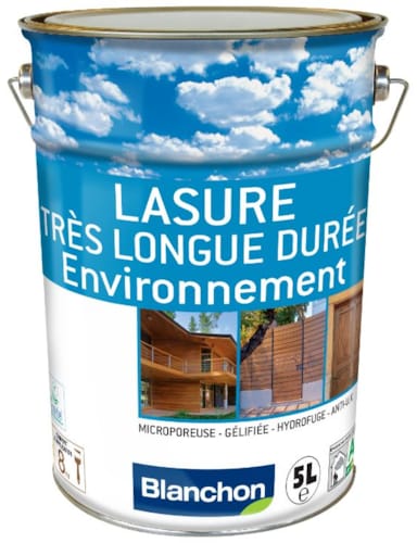 Blanchon Lasure très longue durée Environnement - 5 L - Chêne dore