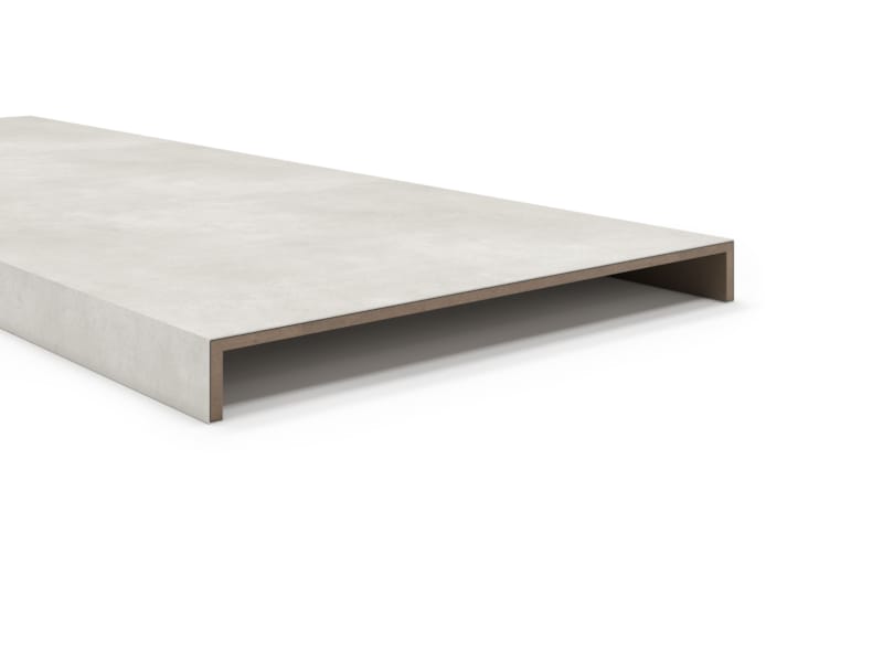 Marche double XXL - Maestro Steps Solid - Moon grey - 56 x 550 x 1500 mm