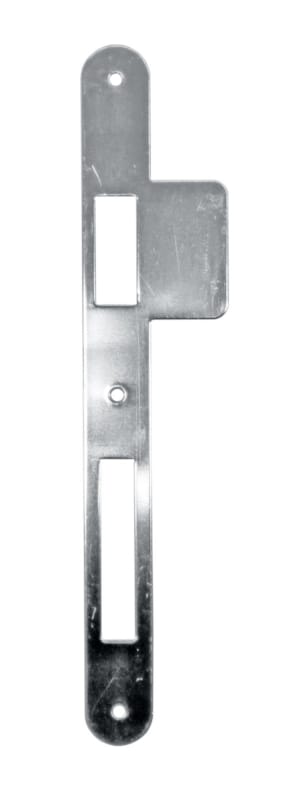 Gache pour serrure AGB Chrome + contre plaque 24mm