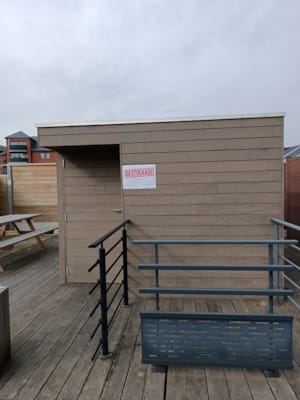 Abris de jardin Cornic - Cèdre - Toit plat - 300 x 312 cm