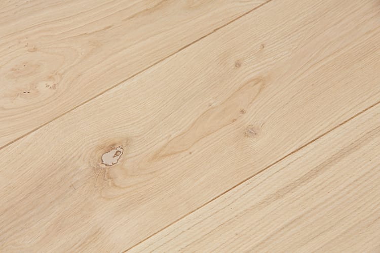 SRC parquet massif chêne français Rully brut - 14 x 150 mm