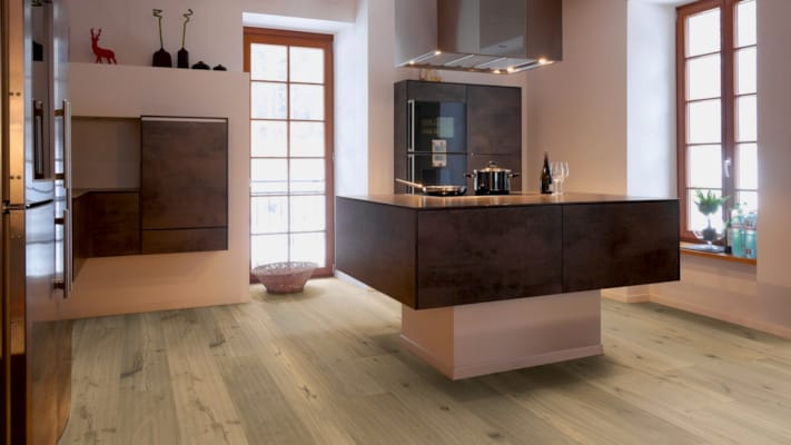 Parquet semi-massif Bennett & Jones - Chêne Hampton 23 - 15 x 220 x 2600 mm