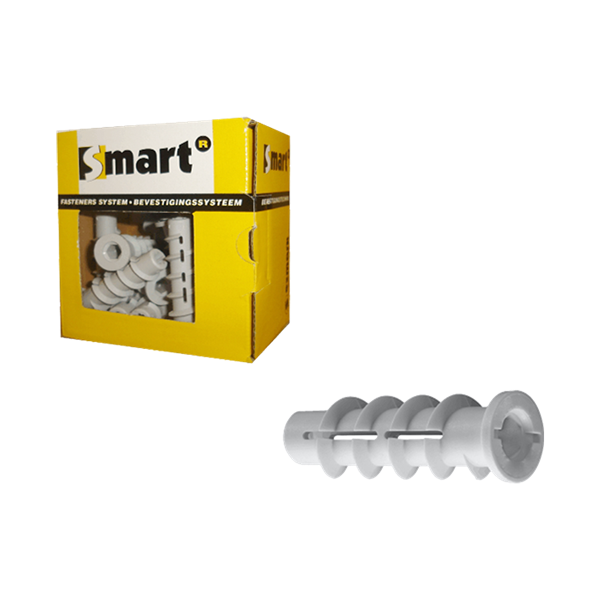 Cheville SMART béton cellulaire nylon CBP - M8 x 60 (boite 20 pces)