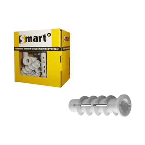 Cheville SMART béton cellulaire nylon CBP - M8 x 60 (boite 20 pces)