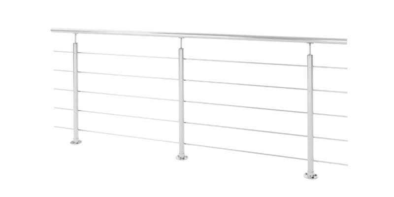 Kit Harmony Fixation au sol - Inox A304 - 250 cm