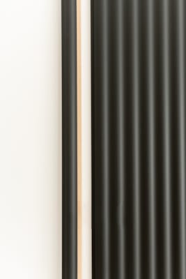 Kit profil d'extremité gauche et droit Maestro Wave - Matte Black EC133 - 14 x 51 x 2700 m