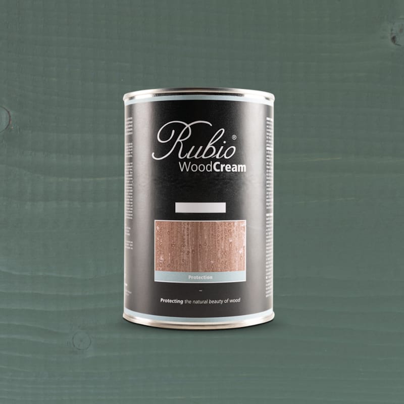 Rubio WoodCream Protection Extérieure Forest Green   - 1 L
