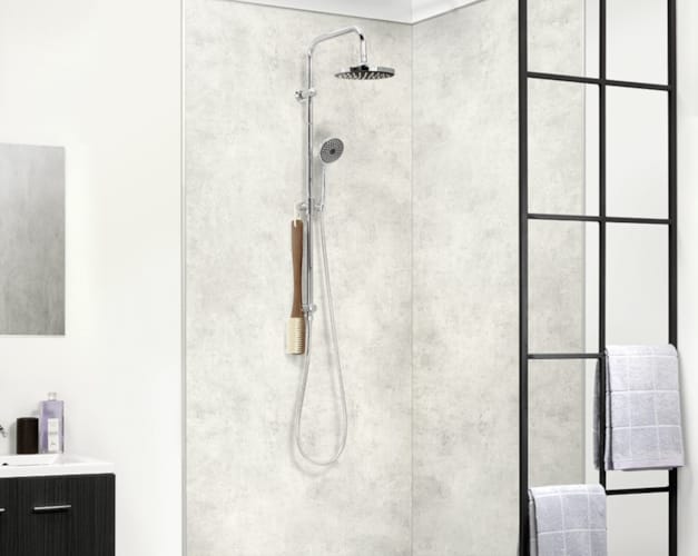 Lambris PVC Dumawall Xl Light Cement (90 x 260 cm)