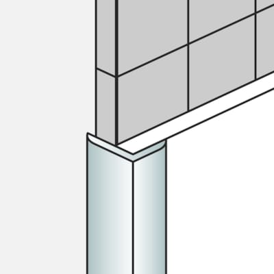 Profilé Coin Dumawall Aluminium Extérieur 16-12 mm