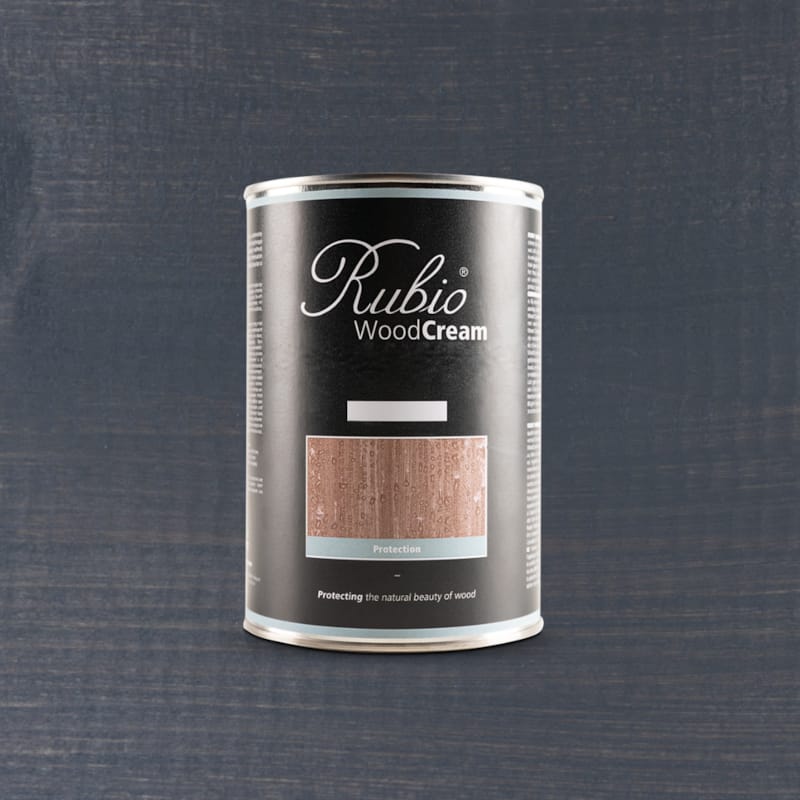 Rubio WoodCream Protection Extérieure Blue Grey   - 1 L