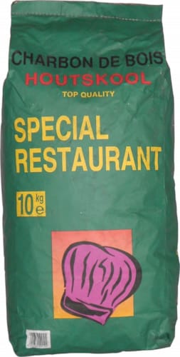 Charbon de bois qualité restaurant - 10kg