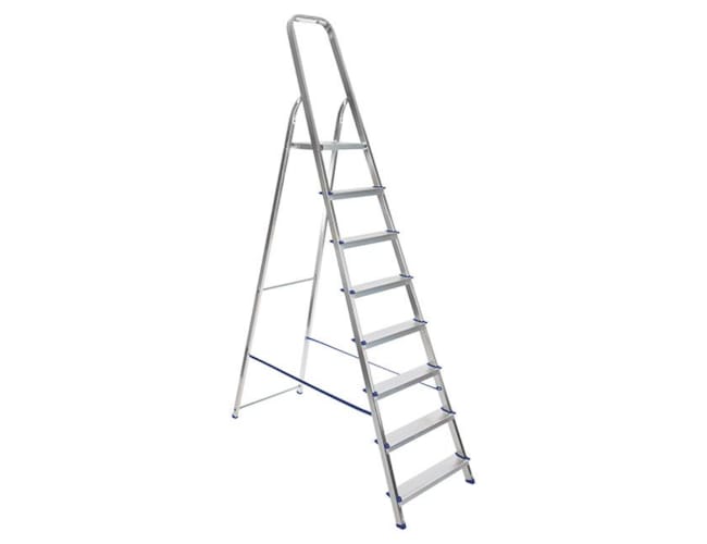 Escabelle aluminium - Easy step - 8 marches