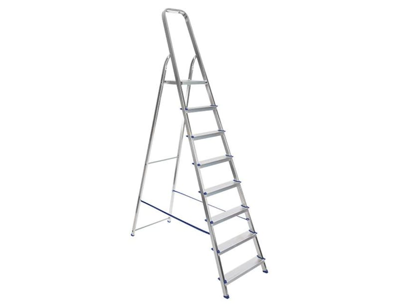 Escabelle aluminium - Easy step - 8 marches