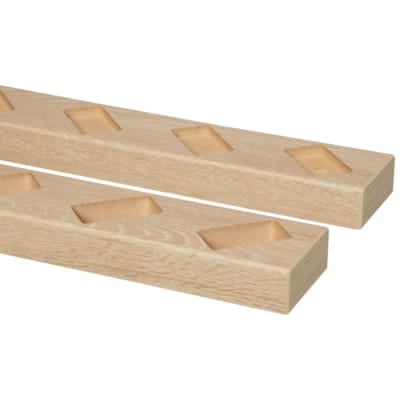 CanDo roomdivider profils sol et plafond 45° pour cloison - Chêne nature - 1000 mm