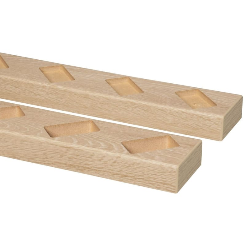 CanDo roomdivider profils sol et plafond 45° pour cloison - Chêne nature - 1000 mm