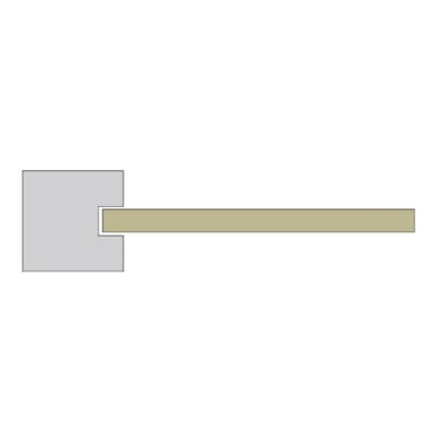 Poteau en béton 110 x 110 x 2750 mm