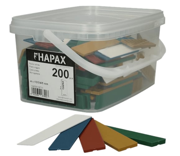 Assortiment Cales Plates 22x95 mm 200 Pces