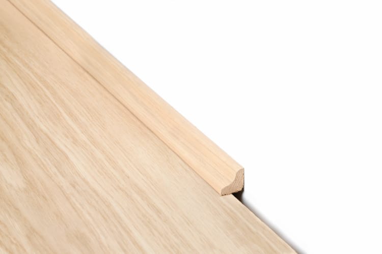 Contre plinthe pour parquet stratifié Quick-Step - 1659 - Chêne Moonlight naturel - 17 x 1