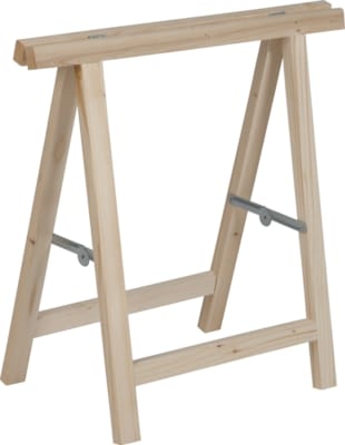 Tréteau sapin modèle lourd - 28x46 mm