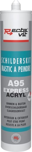 A95 pro - Mastic professionnel Gris - 310 ml