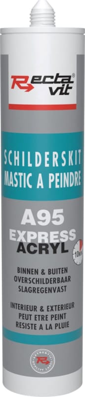 A95 pro - Mastic professionnel Gris - 310 ml