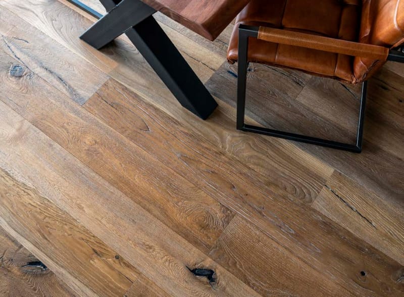 Parquet semi-massif Bennett & Jones - Chêne Stuart 9 - 14 x 190 x 1900 mm