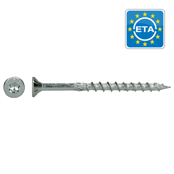 Vis de Construction Bois Hapax TF-T - Ø6x240 mm (100 pces)