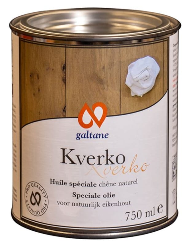 Kverko 750ml - Huile spéciale chêne naturel