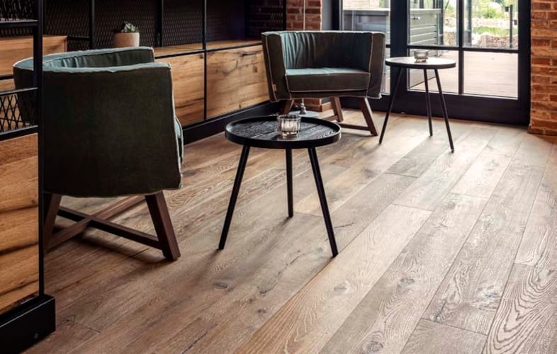 Parquet semi-massif Bennett & Jones - Chêne Lancaster 12 - 14 x 190 x 1900 mm