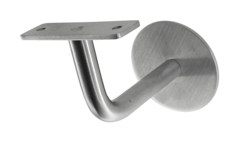 Support pour rampe plate - Inox