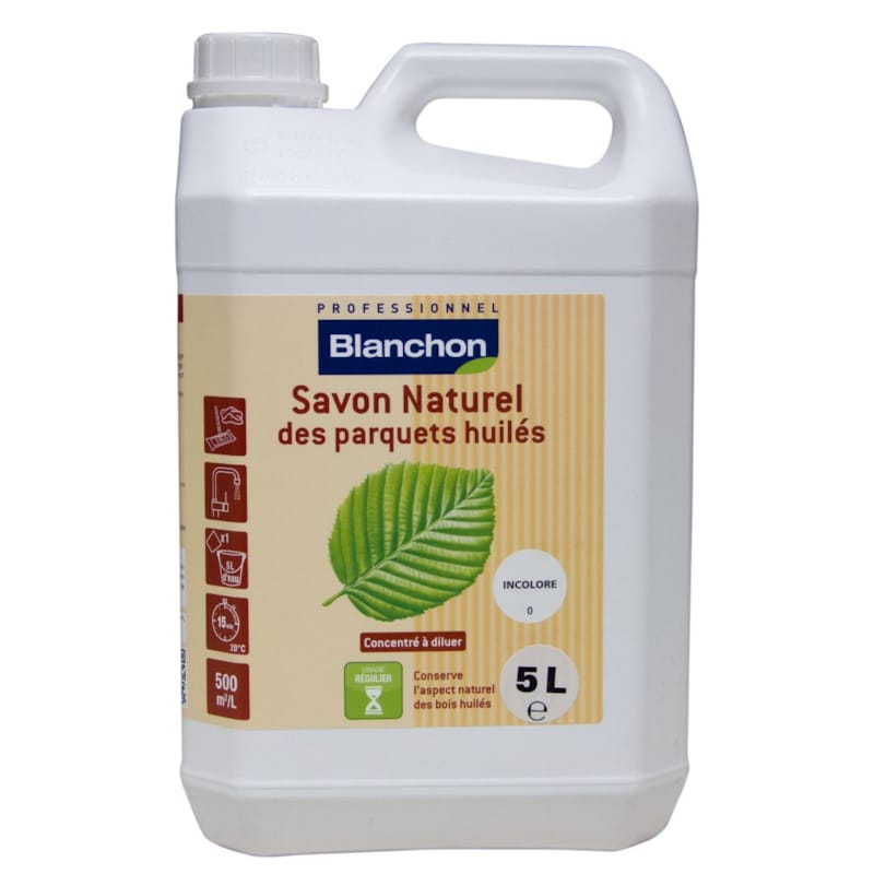 Blanchon Savon naturel - Blanc - 5 L