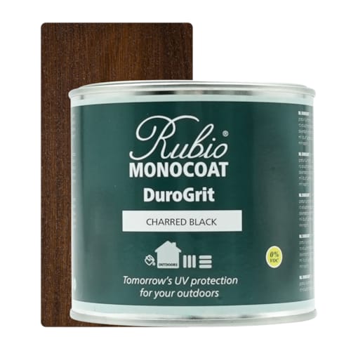 Rubio Monocoat - Protection UV DuroGrit - Charred Black - 0,5L