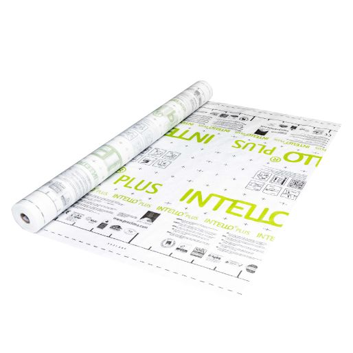 Pro Clima Intello Plus frein vapeur armé hygrovariable - Blanc/transparent - 1,5 x 50 m