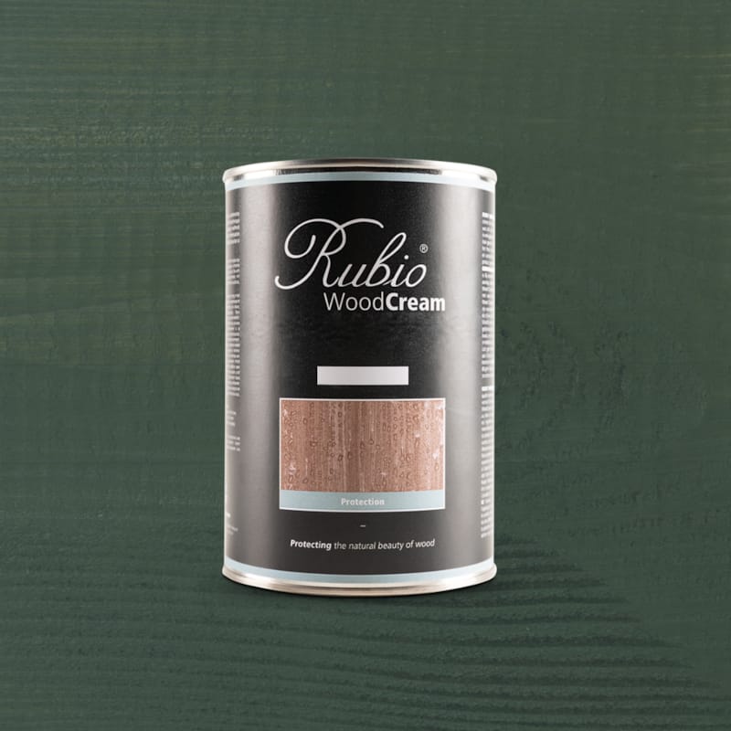 Rubio WoodCream Protection Extérieure Country Green   - 1 L