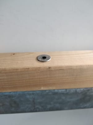 Weasyfix pour fixation de lambourdes sur un Profilé C-xx/3000 (hauteur max 80)