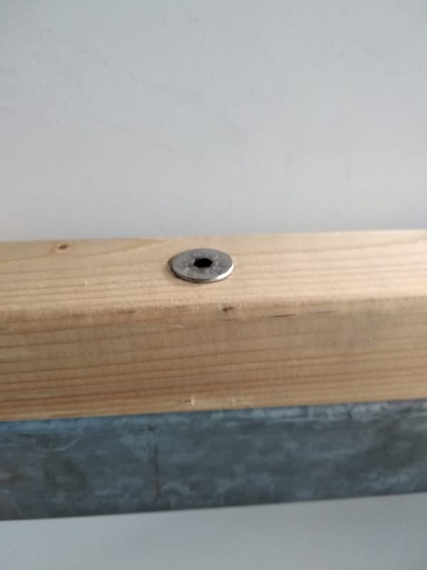 Weasyfix pour fixation de lambourdes sur un Profilé C-xx/3000 (hauteur max 80)