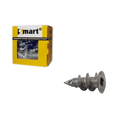 Chevilles Métalliques Autoforante SMART Ø15x29 mm 50 Pces