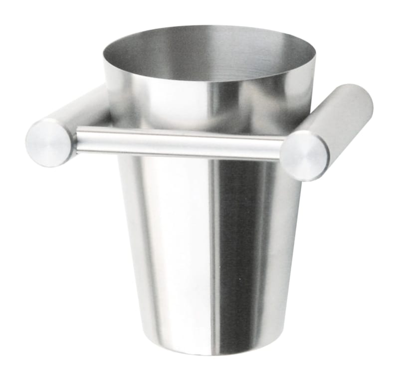 Gobelet et support pour salle de bain - Inox