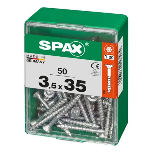 SPAX vis T-STAR+ WIROX - 3,5x35 M (boite 50 pces)