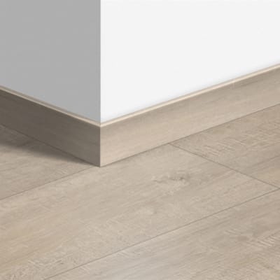 Plinthe standard stratifié Quick-Step 1857 Chêne aspect raboté beige - 12 x 58 x 2400 mm