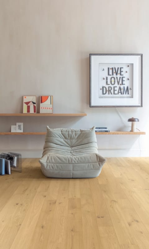 Quick-Step parquet Amato - Chêne pur extra mat 3100 - 13 x 145 x 1820 mm