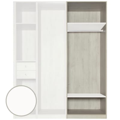 MOKI ESPACE meuble blanc 2200 x 750 x 570 mm