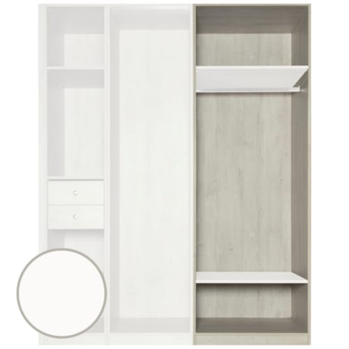 MOKI ESPACE meuble blanc 2200 x 750 x 570 mm