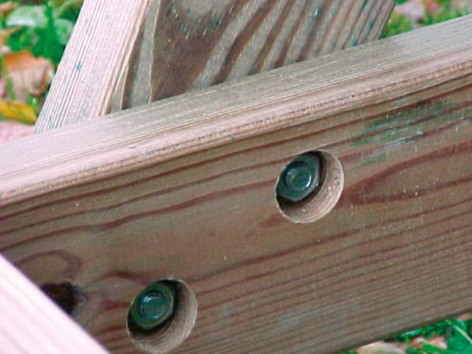 Table pique-nique ( 1.55 x 1.80 m )