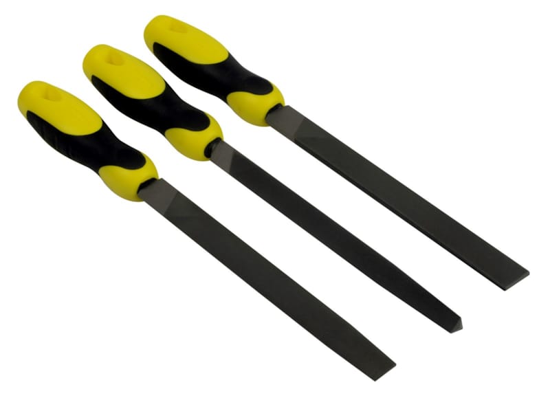 Jeu de limes demi-douces 150mm - 3 pcs