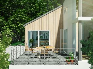 Kit Pure Titanium Fixation Au Sol Alu Anodisé 150 cm