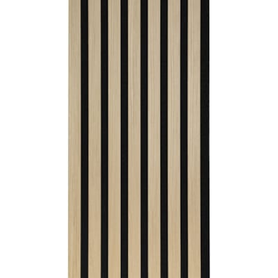 Lambris Decowall acoustic - Chêne nature - 17 x 300 x 2600 mm