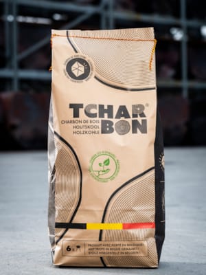 TCharbon charbon de bois 100% belge - 6 kg