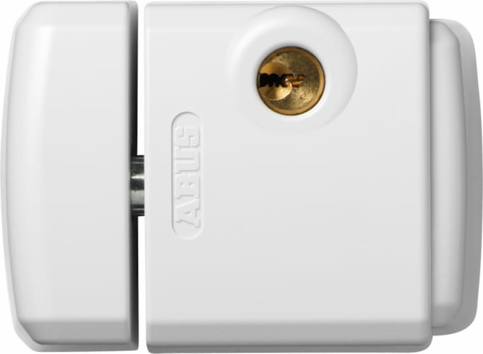 Verrou pour fenêtre automatique s'ouvrant vers l'intérieur blanc