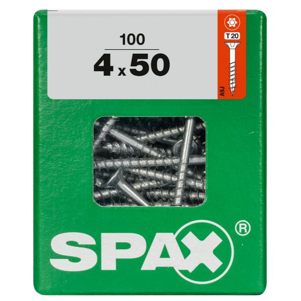 SPAX vis T-STAR+ WIROX - 4x50 L (boite 100 pces)